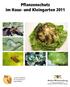 Pflanzenschutz im Haus- und Kleingarten 2011