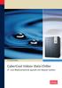 IT Cooling Solutions. CyberCool Indoor Data-Chiller. IT- und Medizintechnik gezielt mit Wasser kühlen