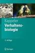 Peter Kappeier. Verhaltensbiologie. Mit 130 Abbildungen. 4y Springer