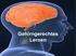 Denken, Lernen, Vergessen? Was Pädagogik von Hirnforschung lernen kann. Dipl.-Päd. Kajsa Johansson Systemische Therapeutin