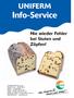 Info-Service UNIFERM. Nie wieder Fehler bei Stuten und Zöpfen!