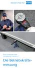 Die Betriebskräftemessung