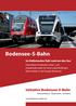 Bodensee-S-Bahn. Initiative Bodensee-S-Bahn Deutschland / Österreich / Schweiz. Im Halbstunden-Takt rund um den See
