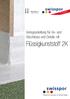 Flüssigkunststoff 2K. Verlegeanleitung für An- und Abschlüsse und Details mit. WestWood Qualität + Erfahrung