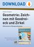 DOWNLOAD. Geometrie: Zeichnen. und Zirkel Differenzierte Übungsmaterialien. Sabine Gutjahr. Downloadauszug aus dem Originaltitel: