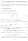 4 Lineare Algebra (Teil 2): Quadratische Matrizen