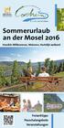 Sommerurlaub an der Mosel 2016