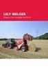 LELY WELGER Pressen mit variabler Kammer