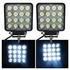 16 x 3W LED. LED Arbeitsscheinwerfer. Bestell- Nr. Leuchtfeld Winkel ca. Inside! T T LED-Typ: EPISTAR