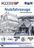 Nfz-Werkzeuge. Nutzfahrzeuge. Werkzeugkatalog (1) Nfz. D2. Copyright KLANN-Spezial-Werkzeugbau-GmbH, Germany