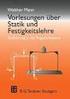 Statik und Festigkeitslehre