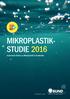 MIKROPLASTIK- STUDIE 2016 Codecheck-Studie zu Mikroplastik in Kosmetika