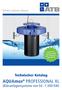 Einfach sauberes Wasser. Systeme zur. Technischer Katalog. AQUAmax PROFESSIONAL XL. (Kläranlagensysteme von EW)
