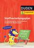 DUDEN. Stoffverteilungsplan. Deutsch Mathematik Sachunterricht Klasse 4. Sachsen-Anhalt. Auch im Internet unter