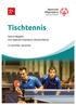 Deutschland. Tischtennis. Sport-Regeln von Special Olympics Deutschland. in Leichter Sprache