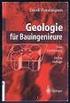 Geologie für Bauingenieure