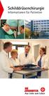 Schilddrüsenchirurgie Informationen für Patienten