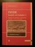 PHYSIK - Beispiele und Aufgaben