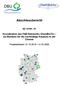 Abschlussbericht AZ Koordination des F&E-Netzwerks ChemBioTec - ein Bündnis für die nachhaltige Katalyse in der Chemie