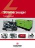 Stromerzeuger. Preisliste (netto)