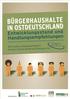 Bürgerhaushalte in Ostdeutschland Entwicklungsstand und Handlungsempfehlungen