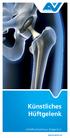 Künstliches Hüftgelenk. Unfallkrankenhaus Klagenfurt.