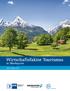 Wirtschaftsfaktor Tourismus. in Oberbayern