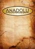 Sehr verehrte Gäste, wir freuen uns, Sie im Restaurant Anadolu begrüßen zu dürfen.