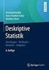 Methoden der Statistik Kapitel 2: Deskriptive Statistik