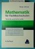 Mathematik 3 für Informatik