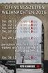 Unsere Öffnungszeiten: