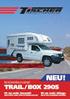 Pick-up-Kabinen und Wohnauflieger Mobile Flexibilität mit komfort und service // 2016 D