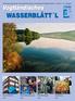 WASSERBLÄTT L. Vogtländisches. Informationszeitung des Zweckverbandes Wasser und Abwasser Vogtland (ZWAV) II/ Jahrgang.