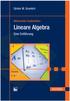 Günter M. Gramlich. Lineare Algebra. Mathematik-Studienhilfen. Eine Einführung. 3., aktualisierte Auflage