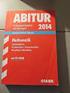 Mathematik Abitur 2014 Lösungen