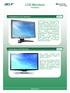 LCD Monitore Preisliste