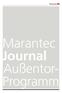 Marantec Journal Außentor- Programm