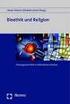 Johann Platzer Elisabeth Zissler [Hrsg.] Bioethik und Religion. Theologische Ethik im öffentlichen Diskurs. Nomos