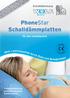 PhoneStar Schalldämmplatten
