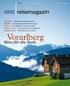 Vorarlberg zeigt sich von seiner schönsten Seite
