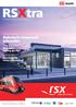 RSXtra. Bahnhofs-Unterwelt erkunden. Baustellen entlang des RSX. Deutschlands erster Ökobahnhof 2/2014. Die Kundenzeitung des Rhein-Sieg-Express