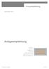 Anlageempfehlung. Anlageempfehlung