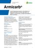Armicarb. Informations techniques