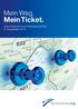 Mein Weg. Mein Ticket. Informationen zum Fahrplanwechsel 9. Dezember 2012