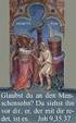 Die Gegenwart der Fülle! Von der Heilung des Blinden im Markusevangelium, Kapitel 8