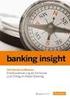 Retail Banking Konferenz. »Wachstumsstrategien für die Finanzindustrie in Zeiten der Konsolidierung«