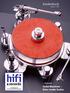 Sonderdruck. Ausgabe 1/2000. hifi. Plattenspieler. & records. Solid Machine Eine runde Sache. Das Magazin für hochwertige Musikwiedergabe