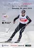Langis-Sprint Swiss Cup Final Internationales FIS-Rennen. Samstag, 7. April Startliste Sprint