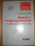 Material- und Fertigungswirtschaft