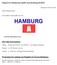 Flugservice Sömmerda GmbH Ausschreibung 01/2016 HAMBURG. Freitag, den ab 14:00 Uhr - vom Flugplatz Sömmerda